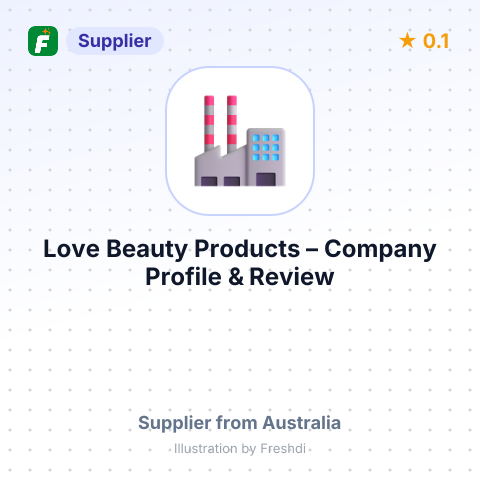 Love Beauty Products – summary card, no photo uploaded yet