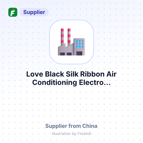 Love Black Silk Ribbon Air Conditioning Electro... – summary card, no photo uploaded yet