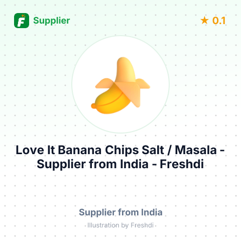 Love It Banana Chips Salt / Masala  – summary card, no photo uploaded yet