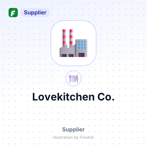 Lovekitchen Co. – summary card, no photo uploaded yet