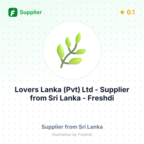 Lovers Lanka (Pvt) Ltd  – summary card, no photo uploaded yet