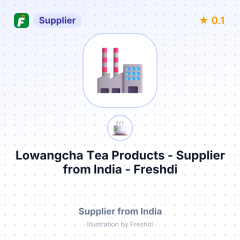 Lowangcha Tea Products  – summary card, no photo uploaded yet