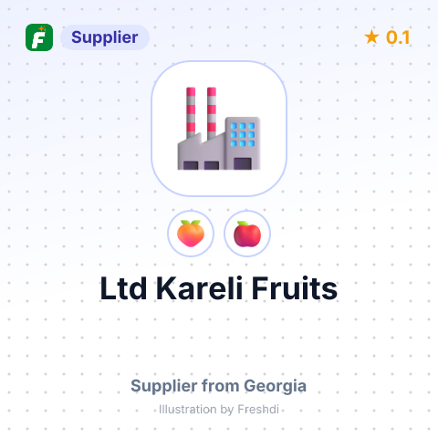 Ltd Kareli Fruits  – summary card, no photo uploaded yet