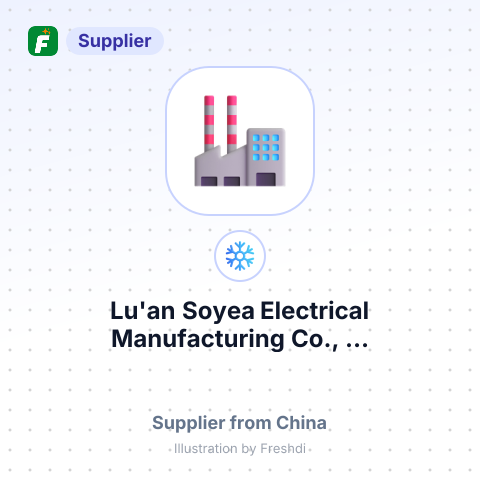 Lu'an Soyea Electrical Manufacturing Co., ... – summary card, no photo uploaded yet