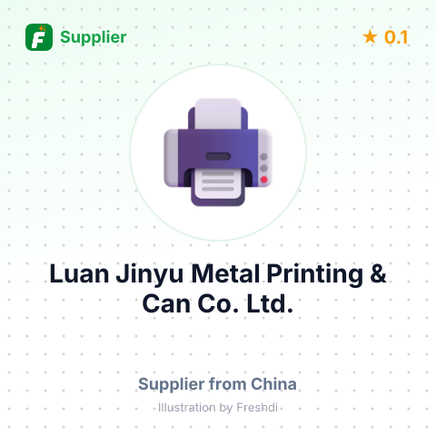 Luan Jinyu Metal Printing & Can Co., Ltd. – summary card, no photo uploaded yet