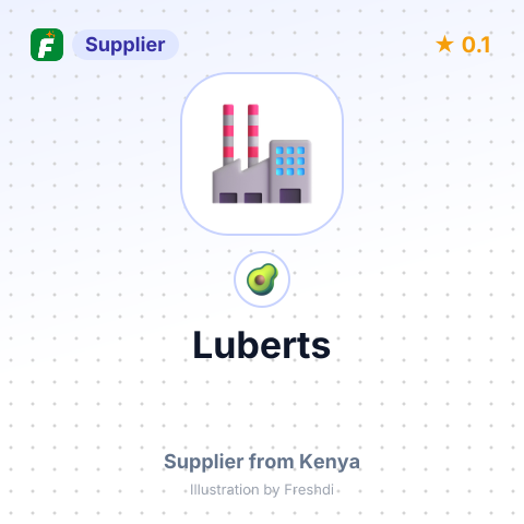Luberts  – summary card, no photo uploaded yet