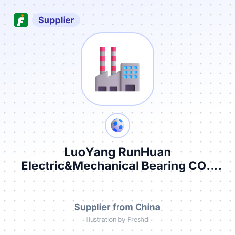 LuoYang RunHuan Electric&Mechanical Bearing CO., LTD – summary card, no photo uploaded yet