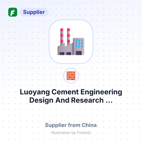 Luoyang Cement Engineering Design And Research ... – summary card, no photo uploaded yet