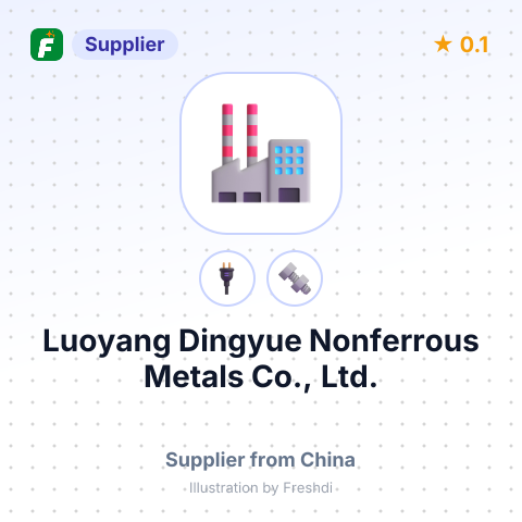 Luoyang Dingyue Nonferrous Metals Co., Ltd. – summary card, no photo uploaded yet