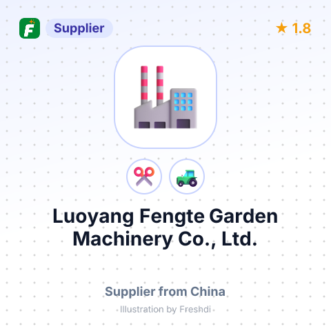Luoyang Fengte Garden Machinery Co., Ltd. – summary card, no photo uploaded yet