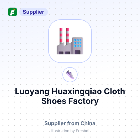 Luoyang Huaxingqiao Cloth Shoes Factory – summary card, no photo uploaded yet