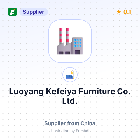 Luoyang Kefeiya Furniture Co., Ltd. – summary card, no photo uploaded yet