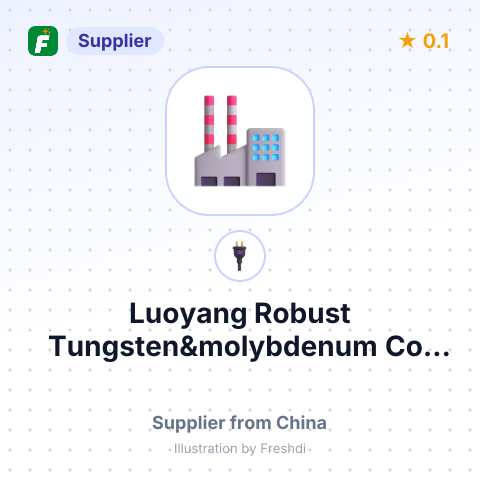 Luoyang Robust Tungsten&molybdenum Co., Ltd. – summary card, no photo uploaded yet