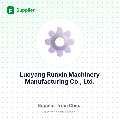 Luoyang Runxin Machinery Manufacturing Co., Ltd. – summary card, no photo uploaded yet