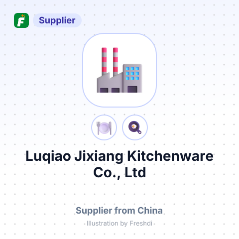 Luqiao Jixiang Kitchenware Co., Ltd – summary card, no photo uploaded yet