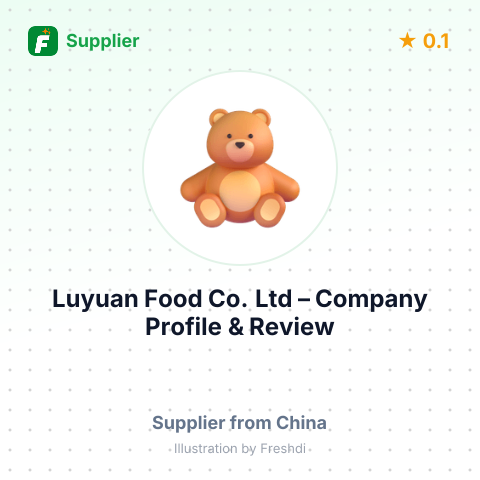 Luyuan Food Co.,Ltd – summary card, no photo uploaded yet