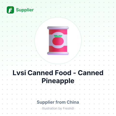 Lvsi Canned Food - Canned Pineapple – summary card, no photo uploaded yet