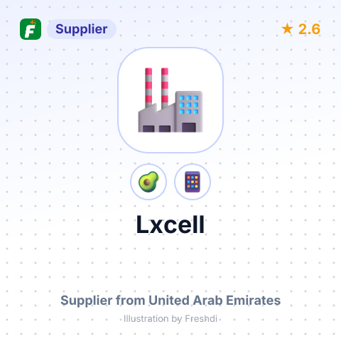 Lxcell – summary card, no photo uploaded yet