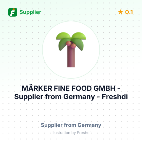 MÄRKER FINE FOOD GMBH – summary card, no photo uploaded yet