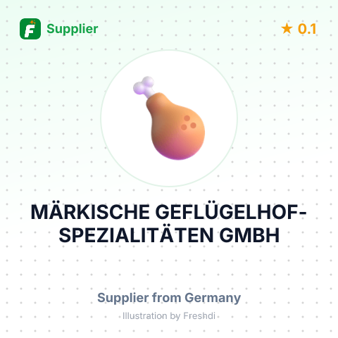 MÄRKISCHE GEFLÜGELHOF-SPEZIALITÄTEN GMBH – summary card, no photo uploaded yet