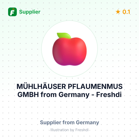 MÜHLHÄUSER PFLAUMENMUS GMBH – summary card, no photo uploaded yet