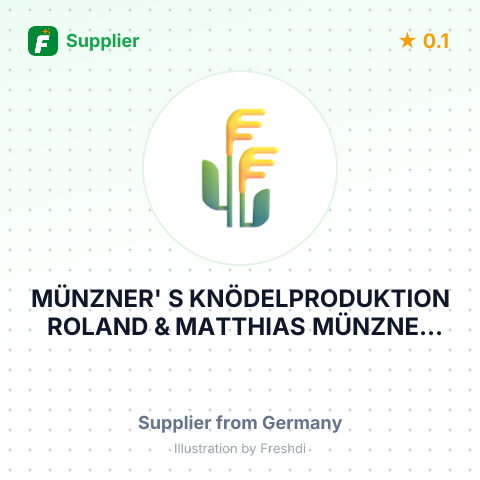 MÜNZNER' S KNÖDELPRODUKTION ROLAND & MATTHIAS MÜNZNER GBR – summary card, no photo uploaded yet