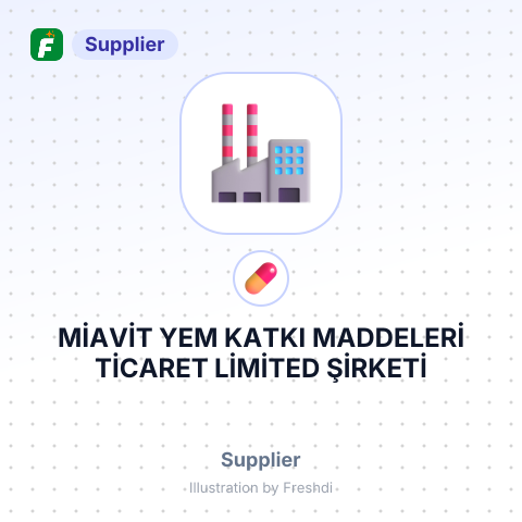 MİAVİT YEM KATKI MADDELERİ TİCARET LİMİTED ŞİRKETİ – summary card, no photo uploaded yet