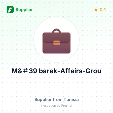 M&＃39;barek-Affairs-Grou – summary card, no photo uploaded yet