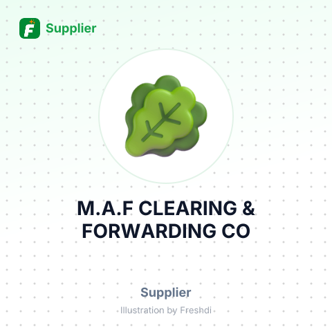 M.A.F CLEARING & FORWARDING CO – summary card, no photo uploaded yet