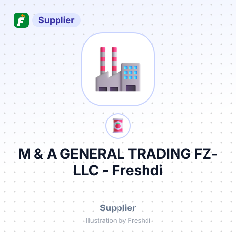 M & A GENERAL TRADING FZ- LLC – summary card, no photo uploaded yet