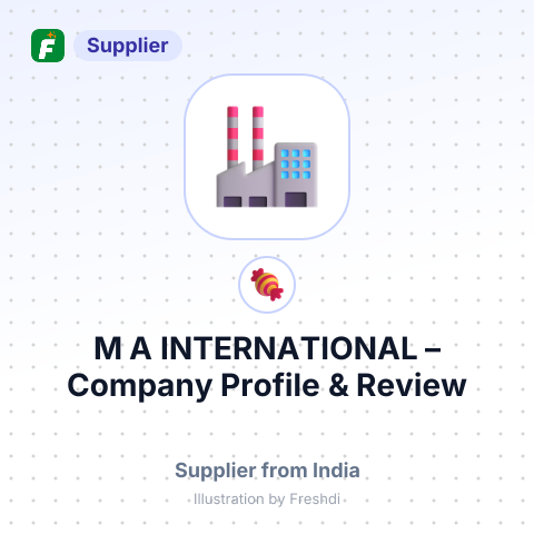 M A INTERNATIONAL – summary card, no photo uploaded yet