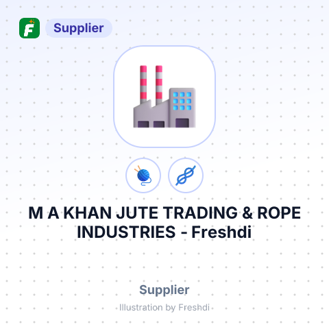 M A KHAN JUTE TRADING & ROPE INDUSTRIES – summary card, no photo uploaded yet