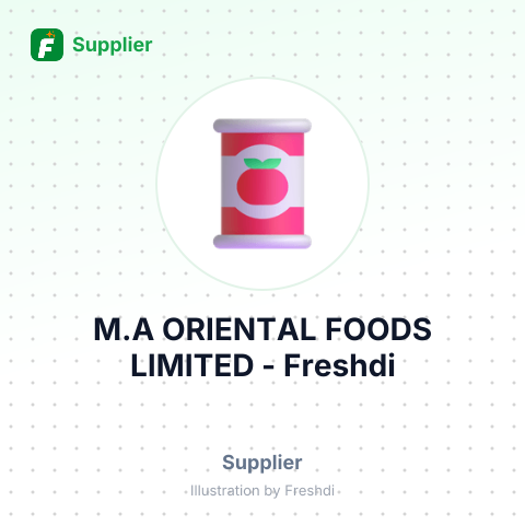 M.A ORIENTAL FOODS LIMITED – summary card, no photo uploaded yet