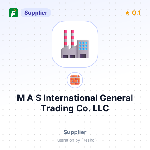 M A S International General Trading Co. LLC – summary card, no photo uploaded yet