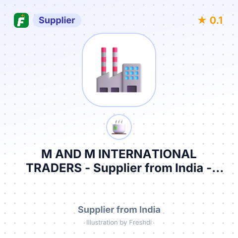M AND M INTERNATIONAL TRADERS – summary card, no photo uploaded yet