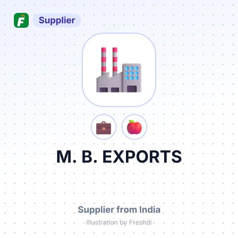 M. B. EXPORTS – summary card, no photo uploaded yet