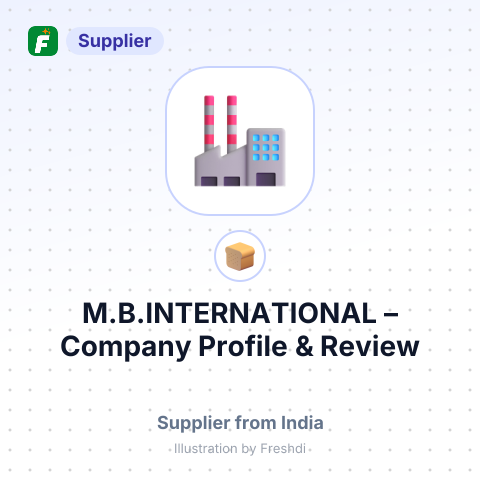 M.B.INTERNATIONAL – summary card, no photo uploaded yet