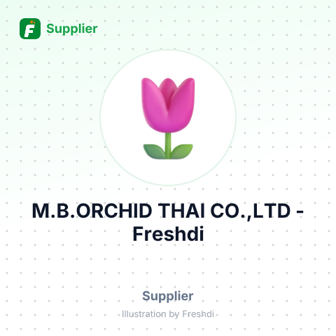M.B.ORCHID THAI CO.,LTD – summary card, no photo uploaded yet