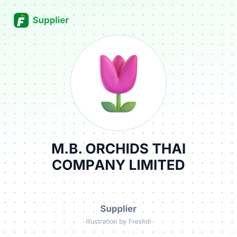 M.B. ORCHIDS THAI COMPANY LIMITED – summary card, no photo uploaded yet