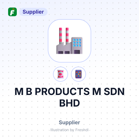 M B PRODUCTS M SDN BHD – summary card, no photo uploaded yet