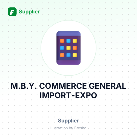 M.B.Y. COMMERCE GENERAL IMPORT-EXPO – summary card, no photo uploaded yet