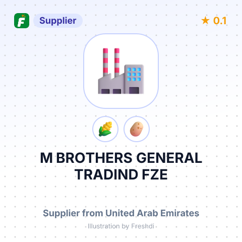 M BROTHERS GENERAL TRADIND FZE – summary card, no photo uploaded yet