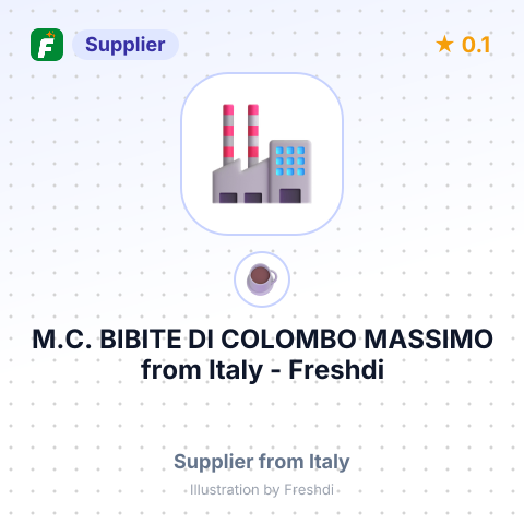 M.C. BIBITE DI COLOMBO MASSIMO – summary card, no photo uploaded yet