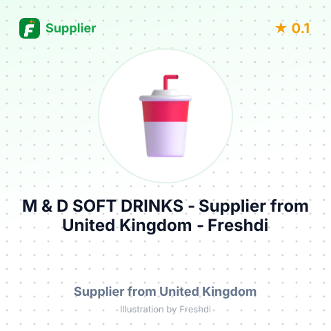 M & D SOFT DRINKS – summary card, no photo uploaded yet