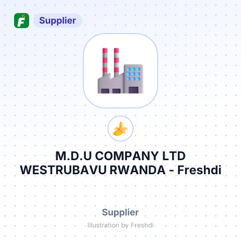 M.D.U COMPANY LTD WESTRUBAVU RWANDA – summary card, no photo uploaded yet