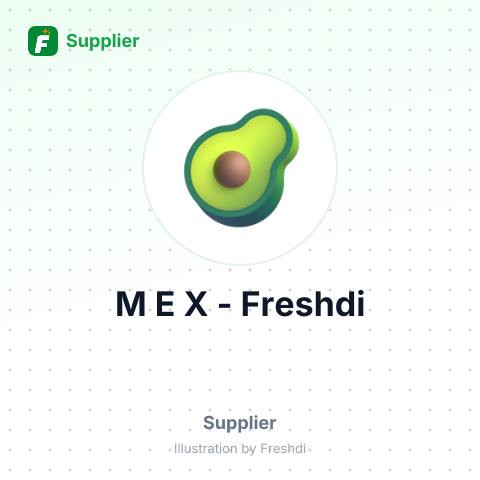 M E X – summary card, no photo uploaded yet