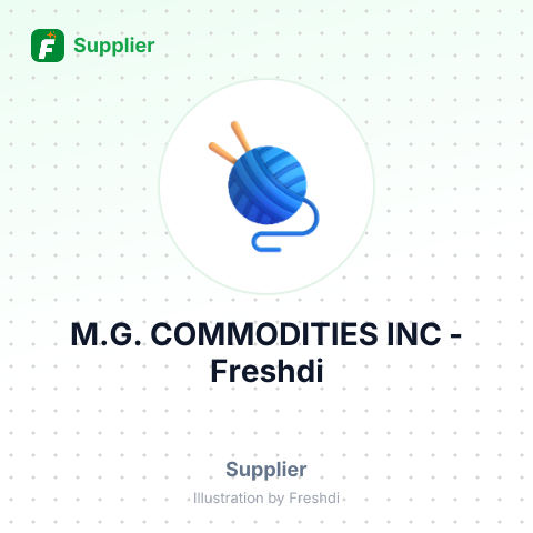 M.G. COMMODITIES INC – summary card, no photo uploaded yet