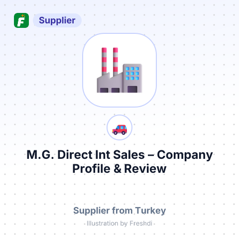 M.G. Direct Int Sales – summary card, no photo uploaded yet