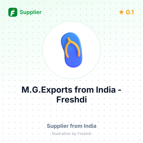 M.G.Exports  – summary card, no photo uploaded yet