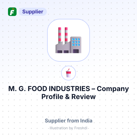 M. G. FOOD INDUSTRIES – summary card, no photo uploaded yet